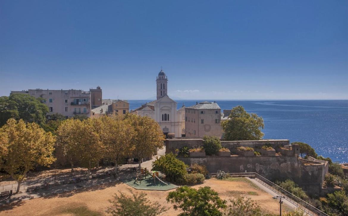 Pepites Bastiaises Piazza D'A Appartement Roof Top Vue Mer باستيا المظهر الخارجي الصورة